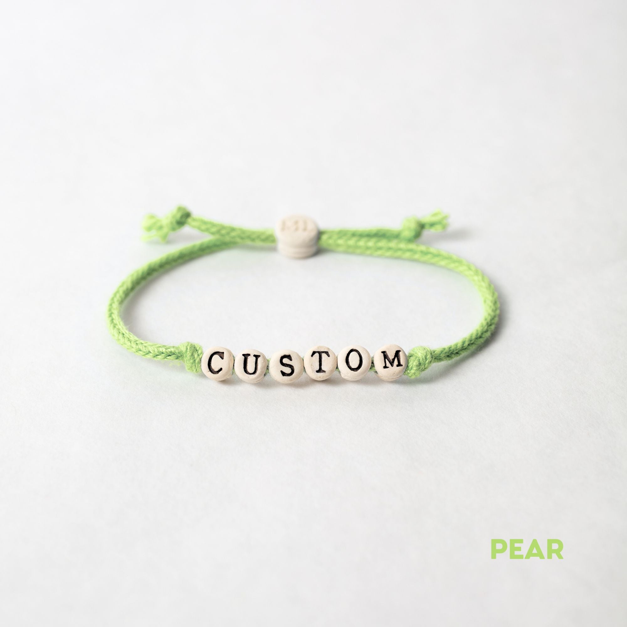 Custom Friendship Bracelets on Woven Cord - BULK