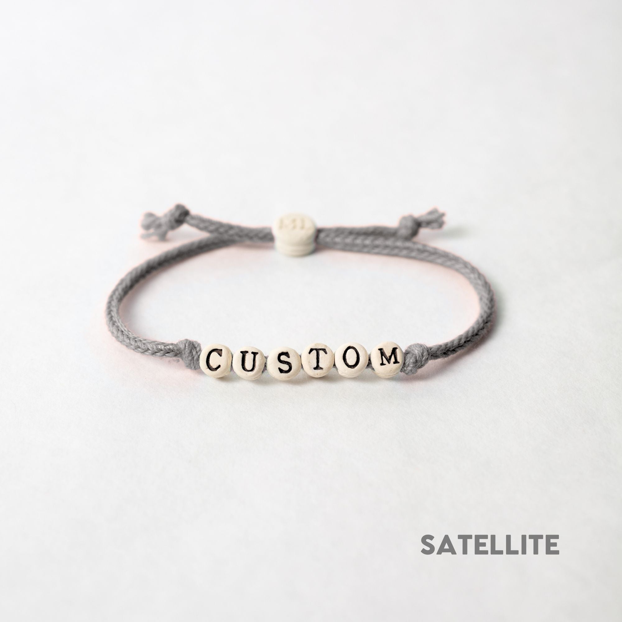 Custom Friendship Bracelets on Woven Cord - BULK