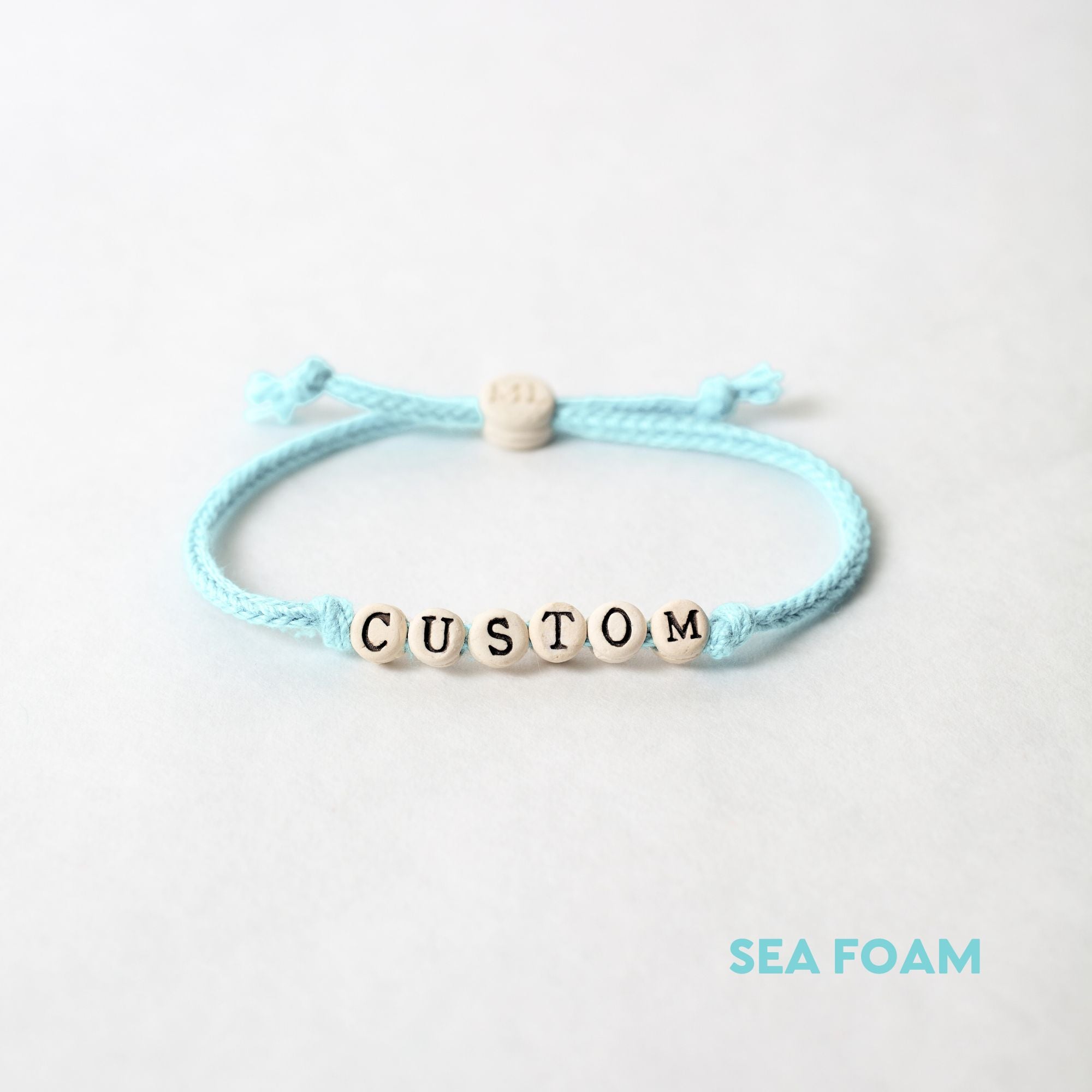 Custom Friendship Bracelets on Woven Cord - BULK