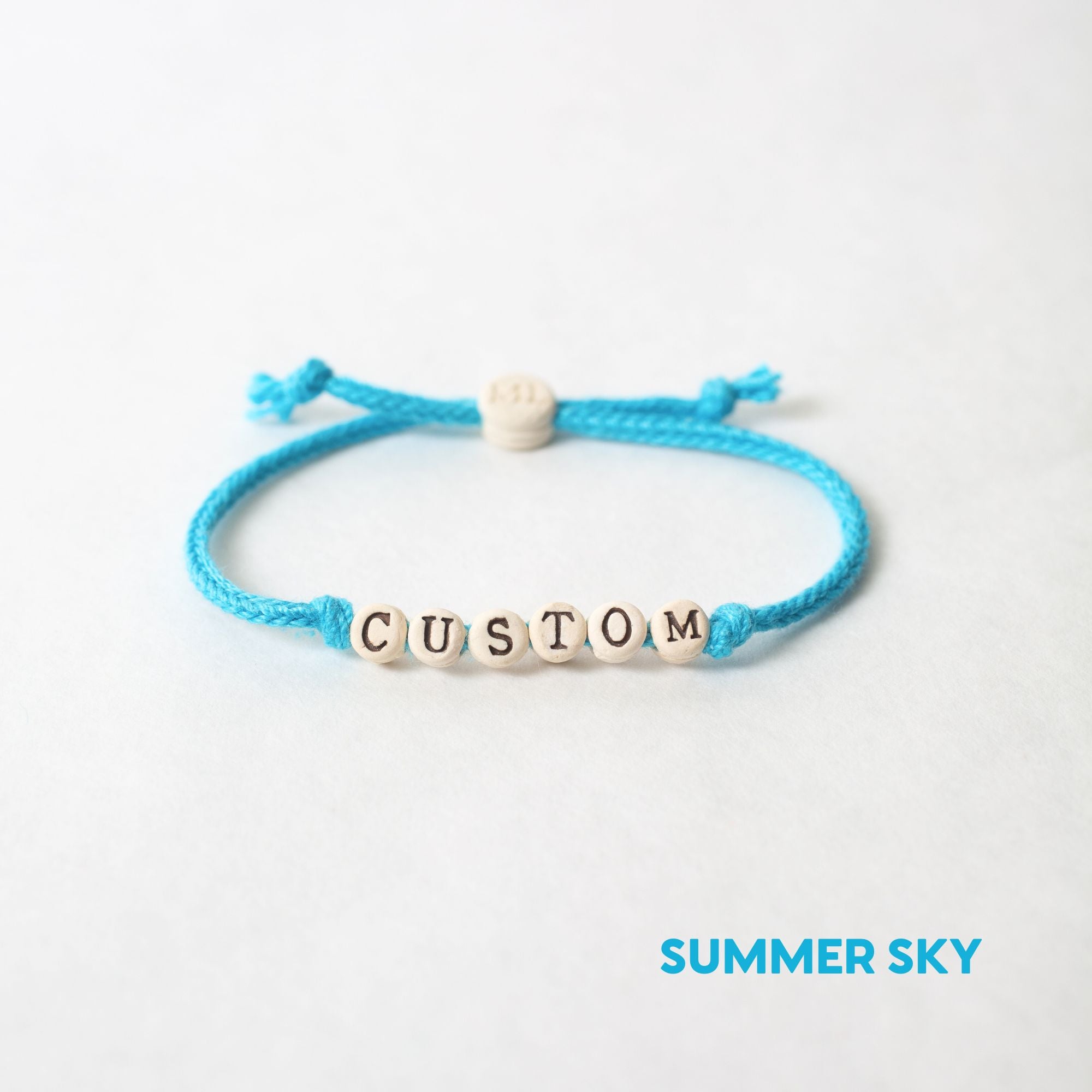Custom Friendship Bracelets on Woven Cord - BULK