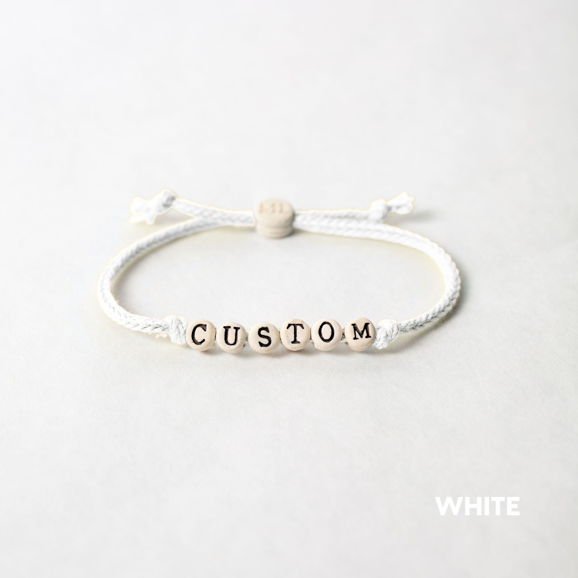 Custom Friendship Bracelets on Woven Cord - BULK