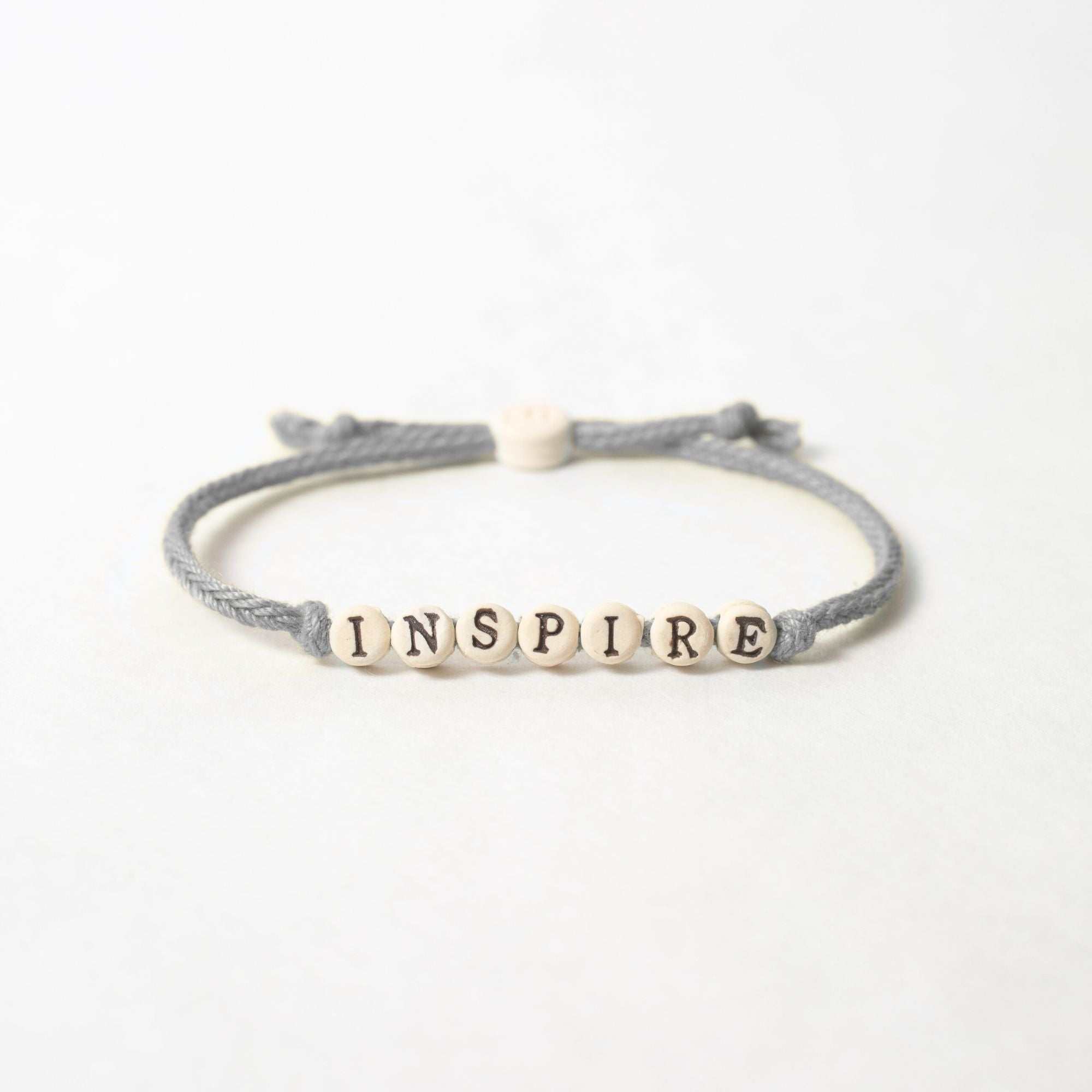 Inspire Friendship Bracelet on Hand-woven Cord