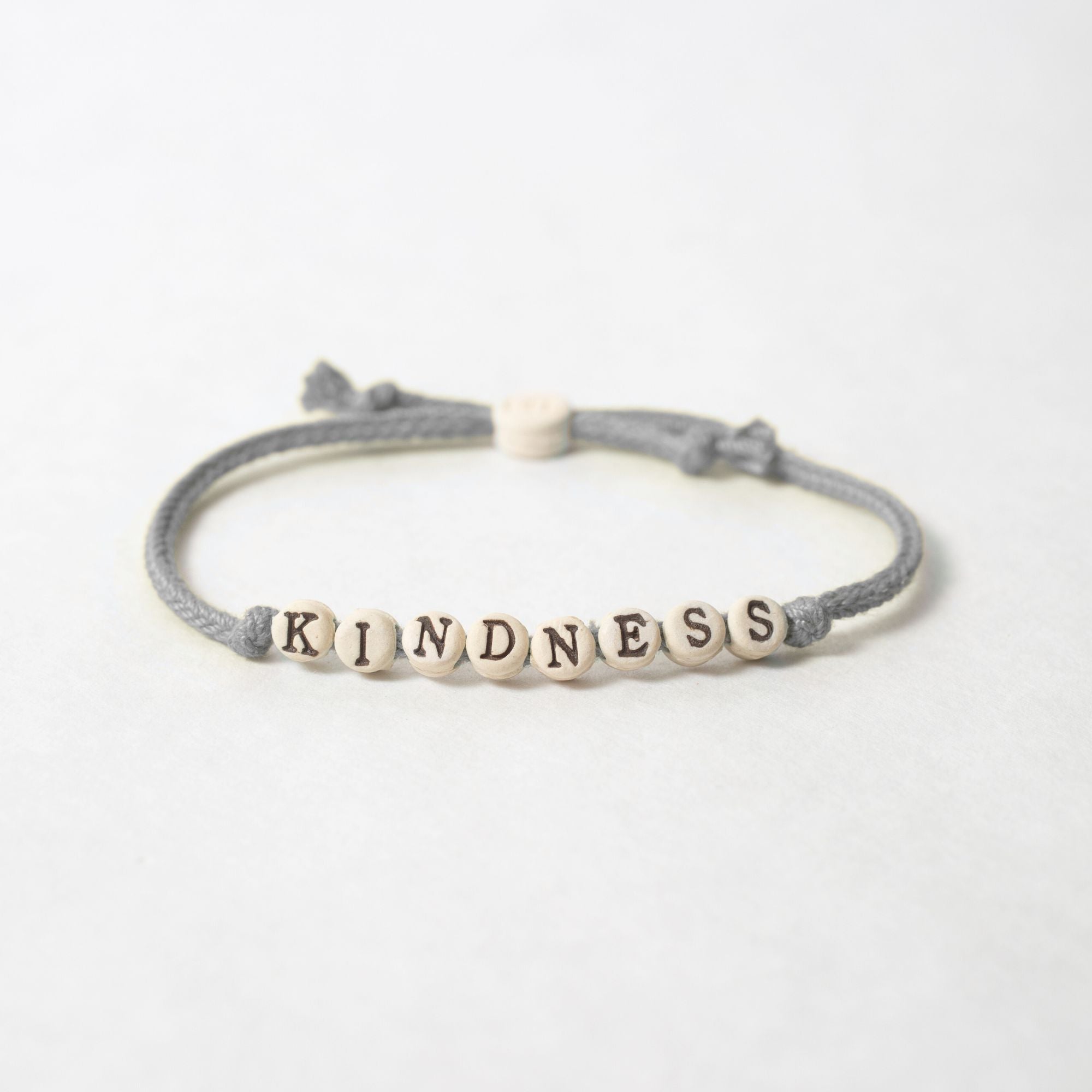 Kindness Friendship Bracelet on Hand-woven Cord