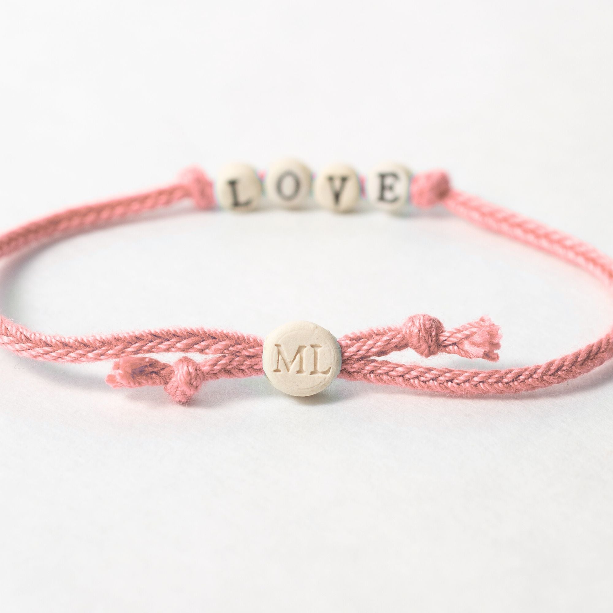 Breathe Friendship Bracelet on Hand-woven Cord