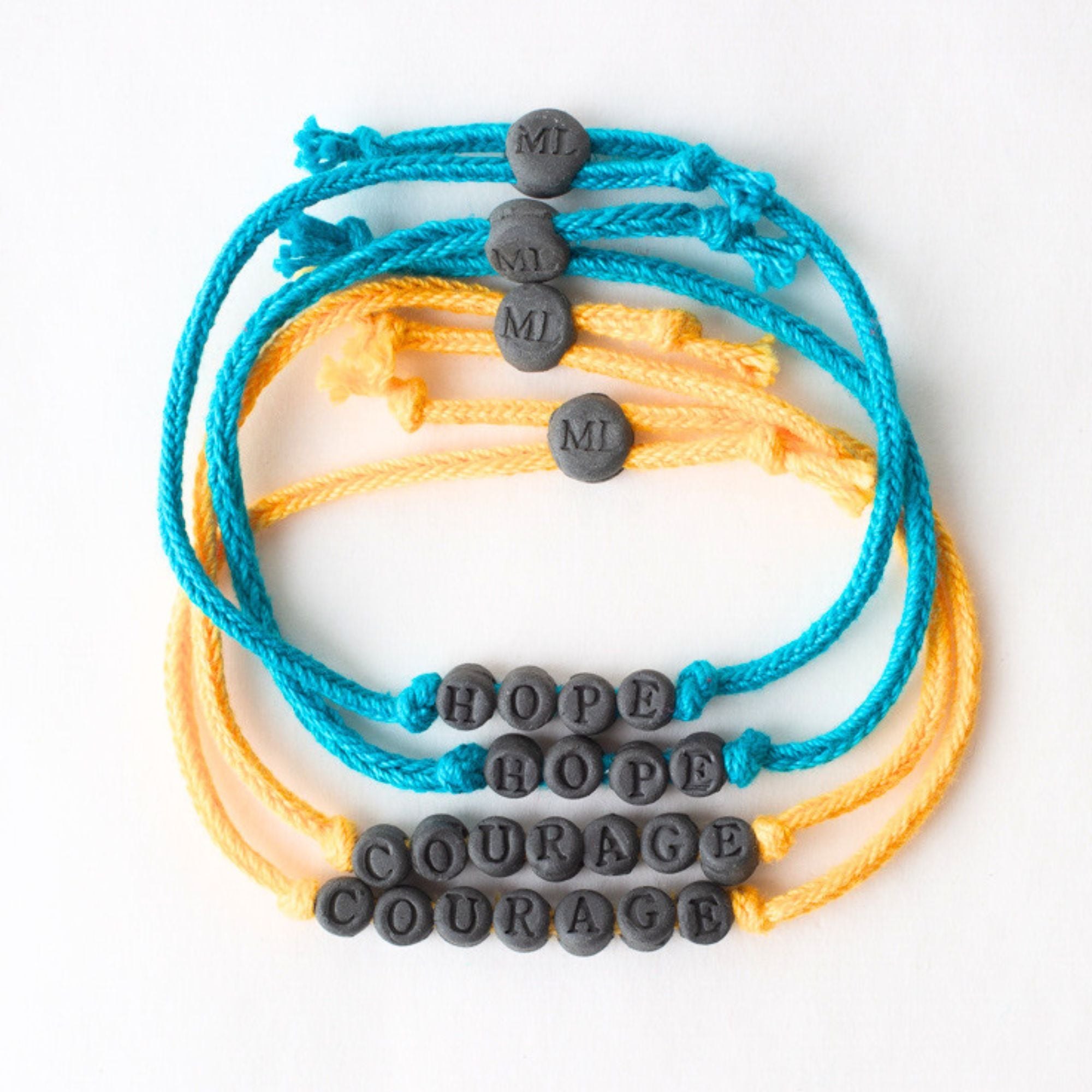 Custom ECLIPSE Friendship Bracelets on Woven Cord - BULK