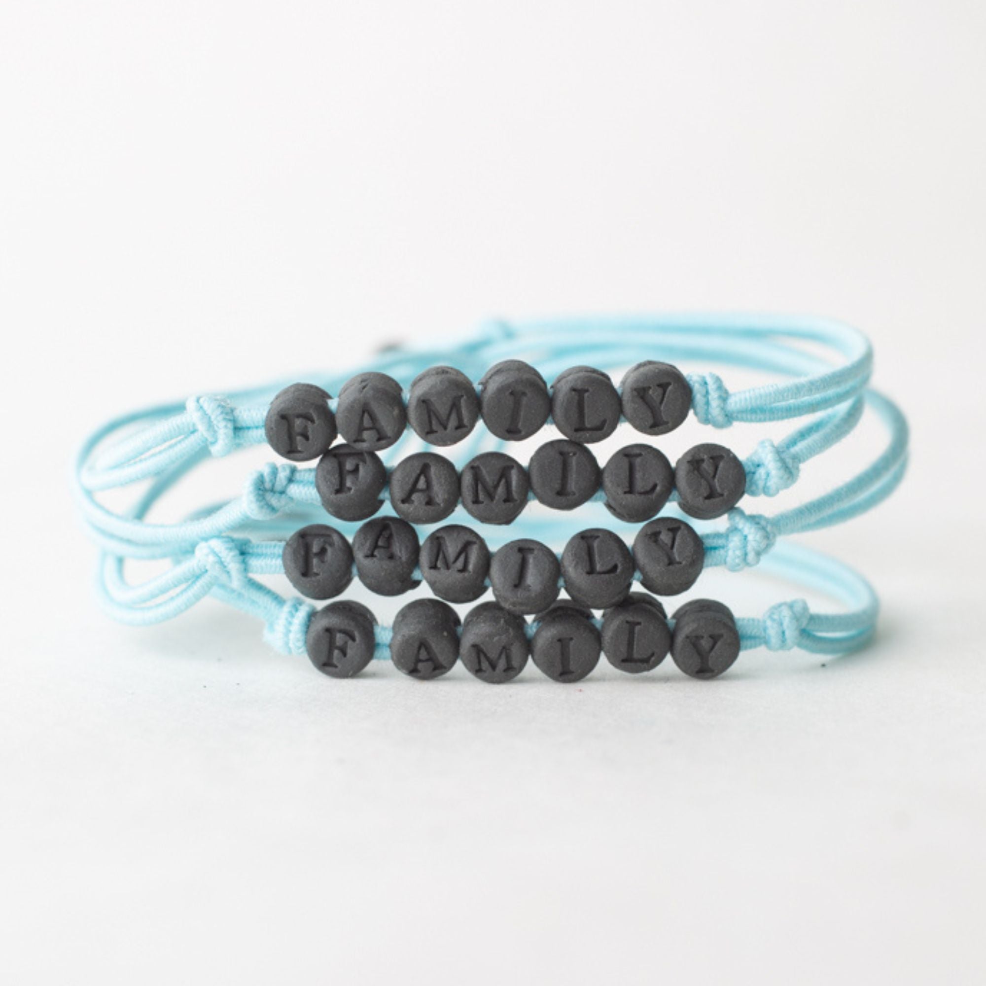 Custom ECLIPSE Friendship Bracelets with Elastic Band - BULK