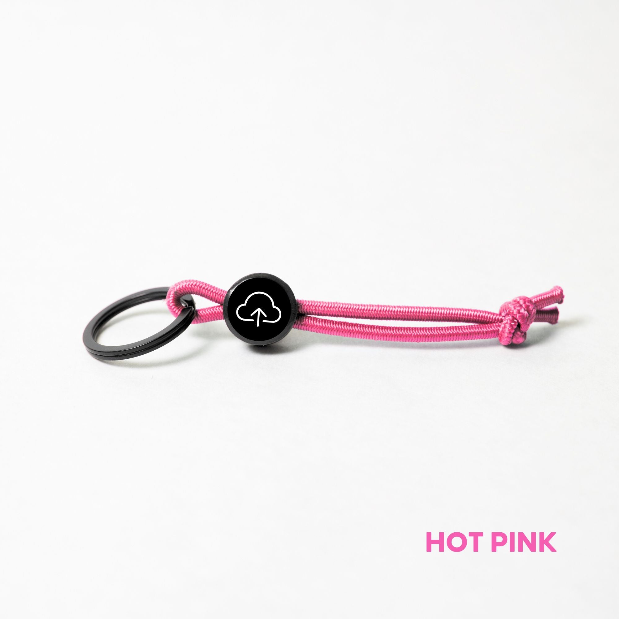 Tap Beacon Keychains on Stretch Cord