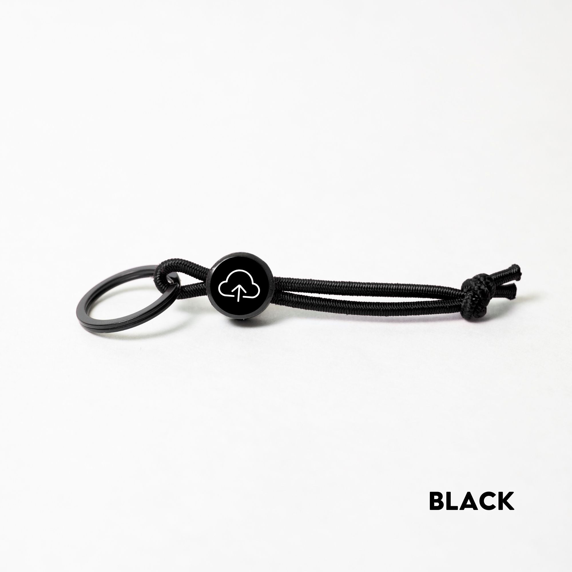 Tap Beacon Keychains on Stretch Cord