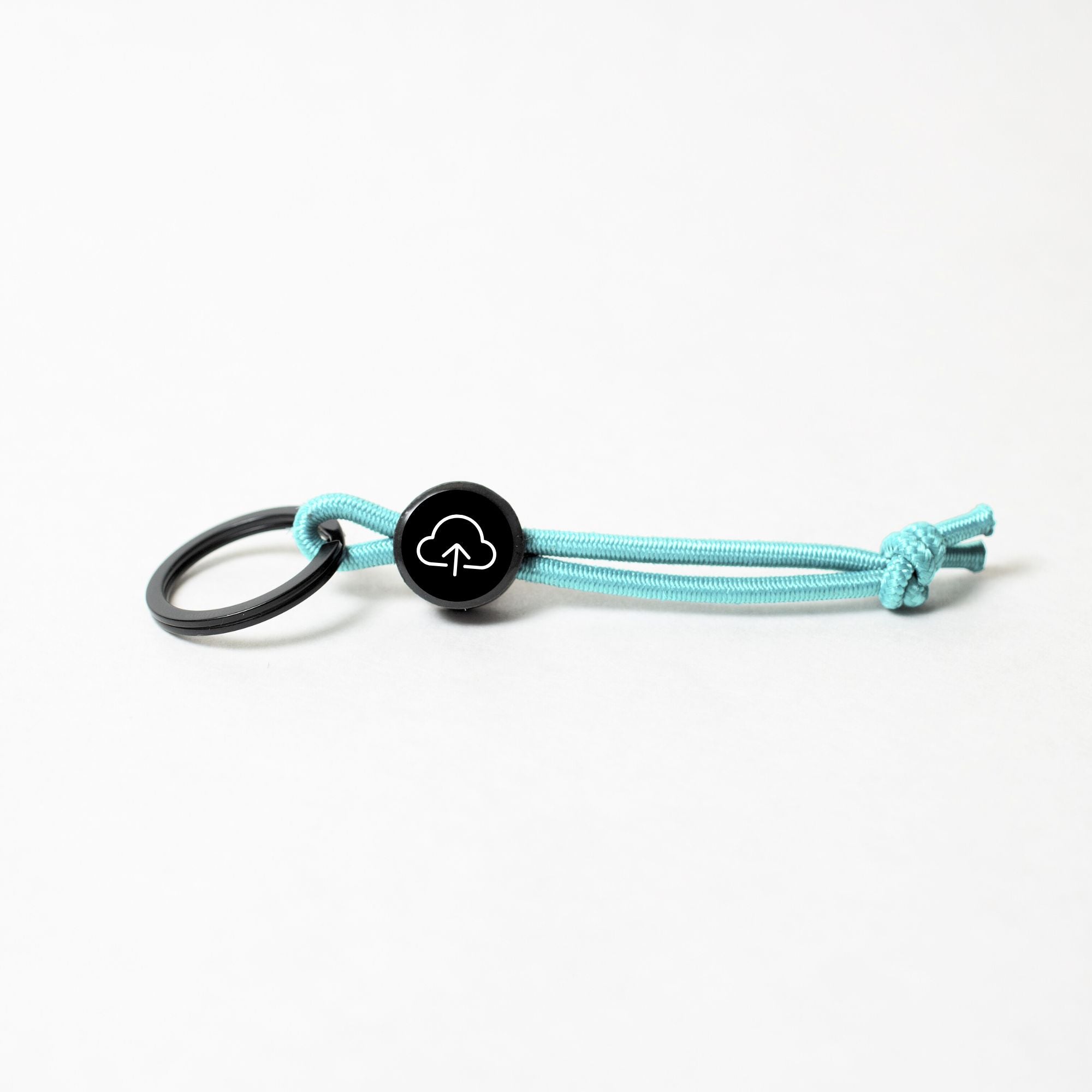 Tap Beacon Keychains on Stretch Cord