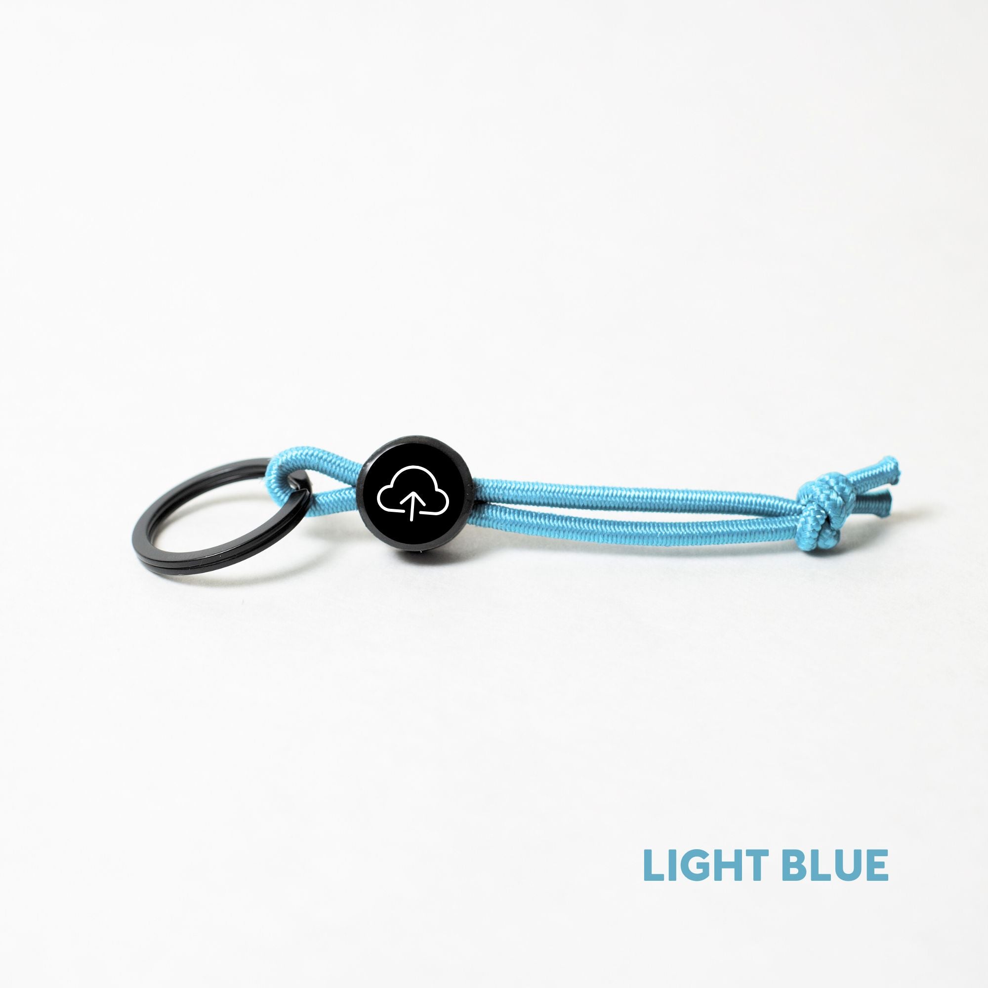 Tap Beacon Keychains on Stretch Cord