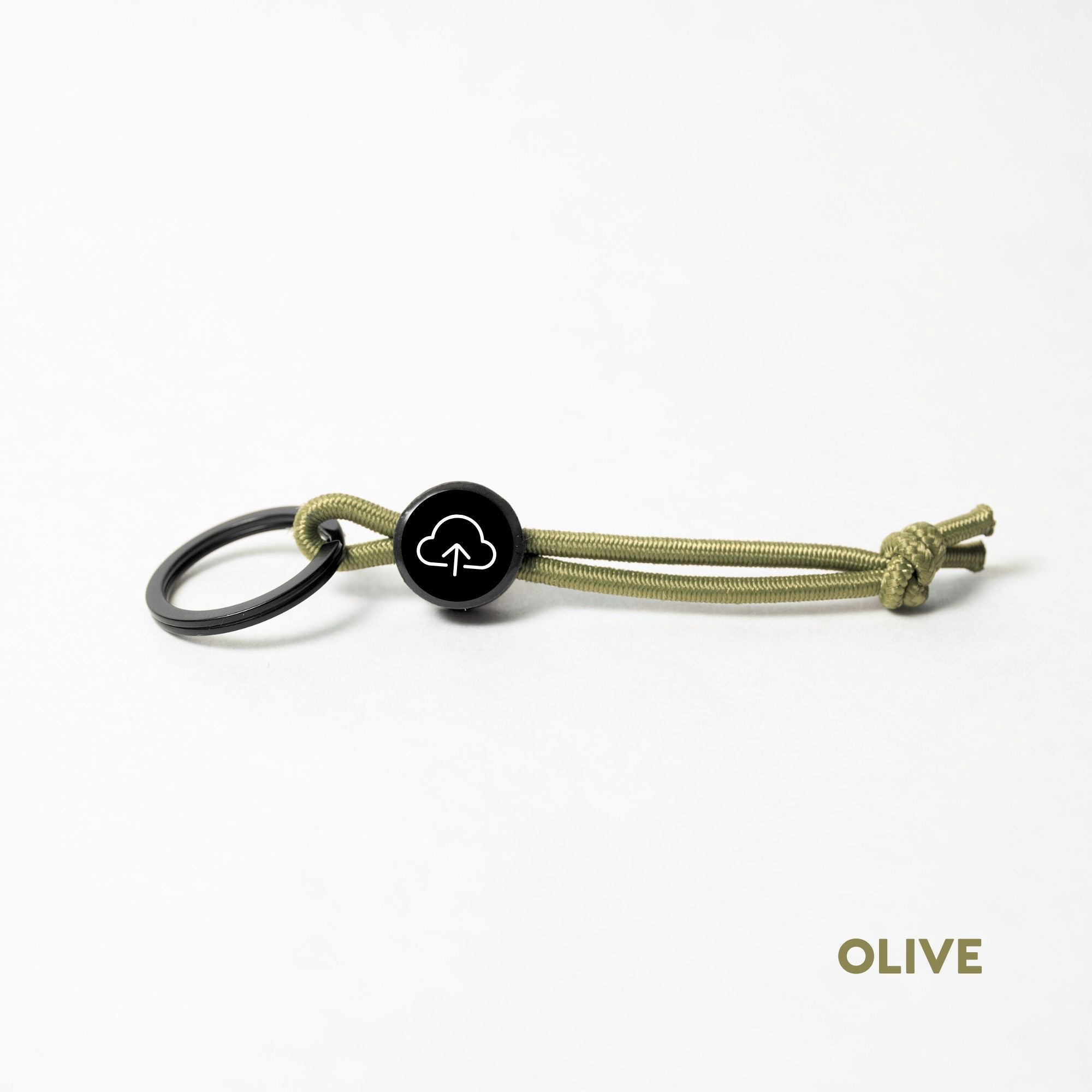 Tap Beacon Keychains on Stretch Cord