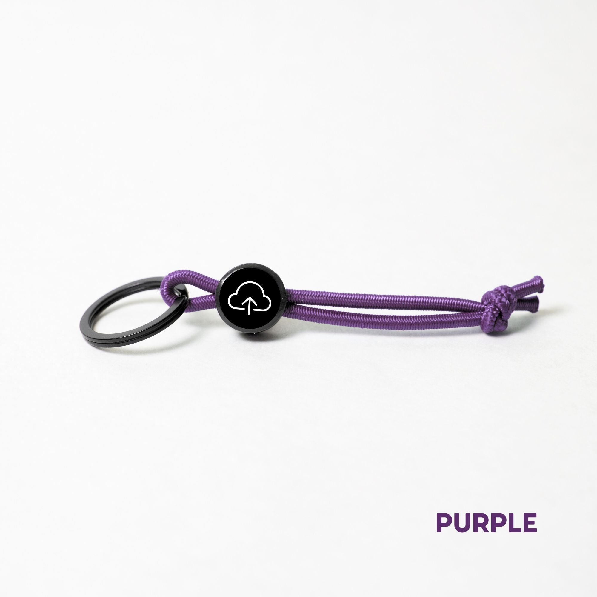 Tap Beacon Keychains on Stretch Cord