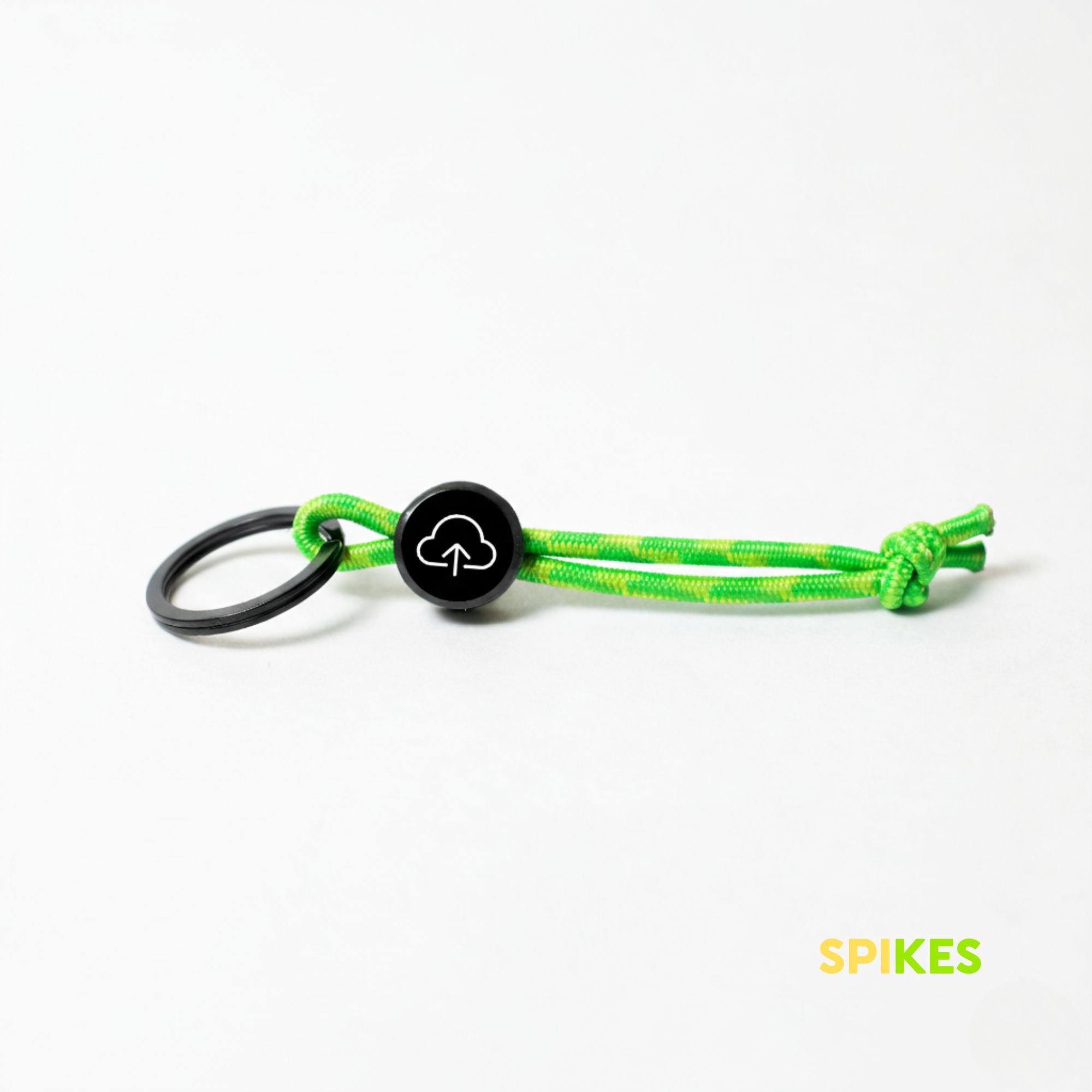 Tap Beacon Keychains on Stretch Cord