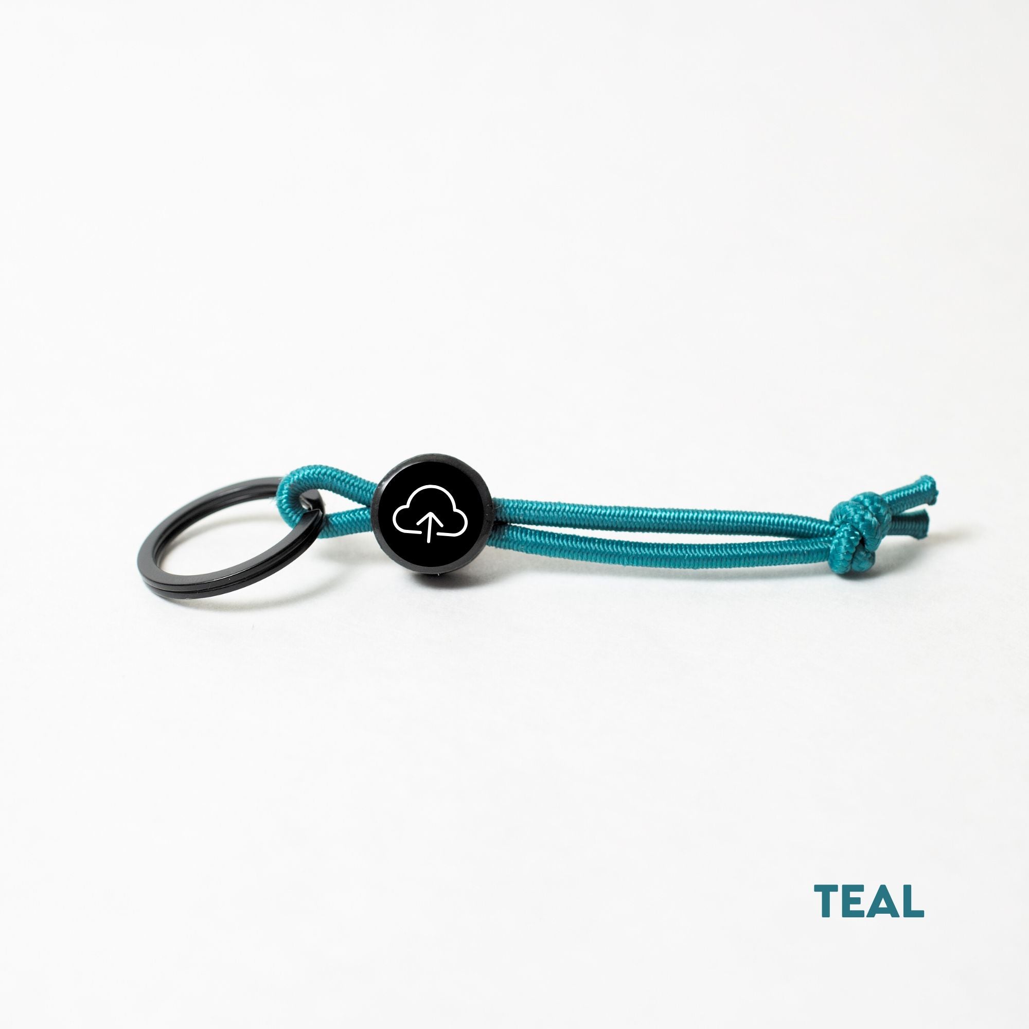 Tap Beacon Keychains on Stretch Cord