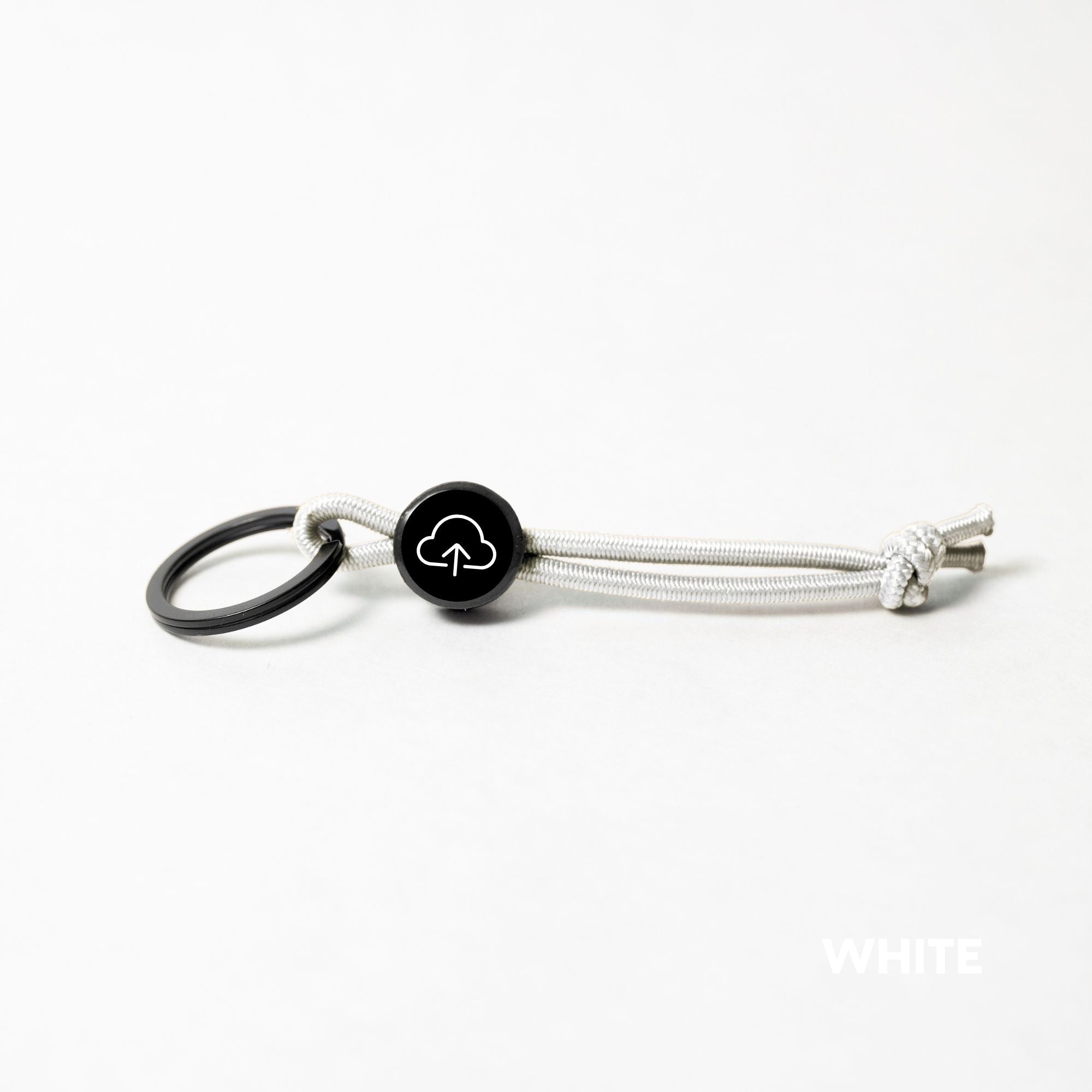 Tap Beacon Keychains on Stretch Cord