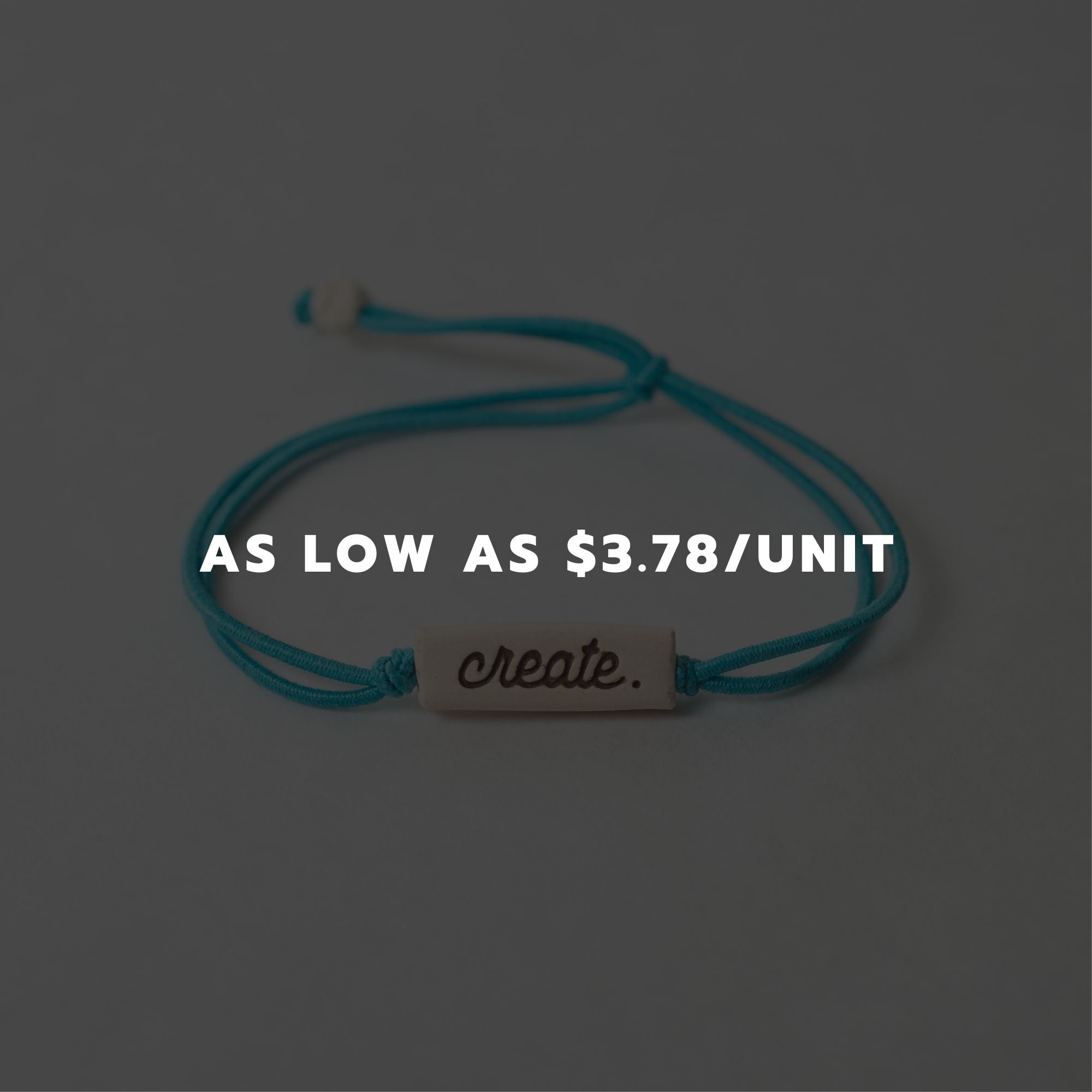 Lovely Bracelets on Elastic Cord