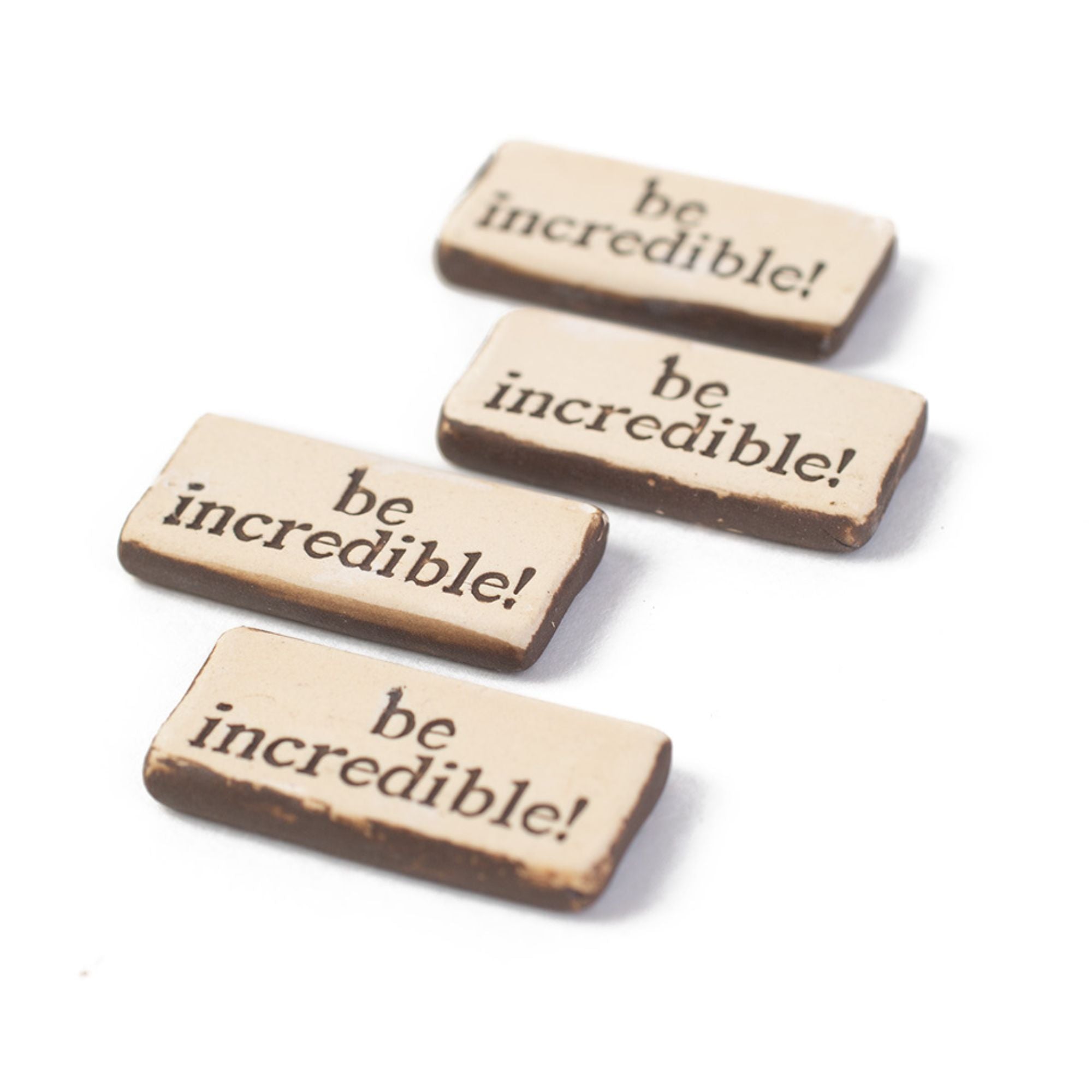 Natural Clay Pocket Rock Reminders