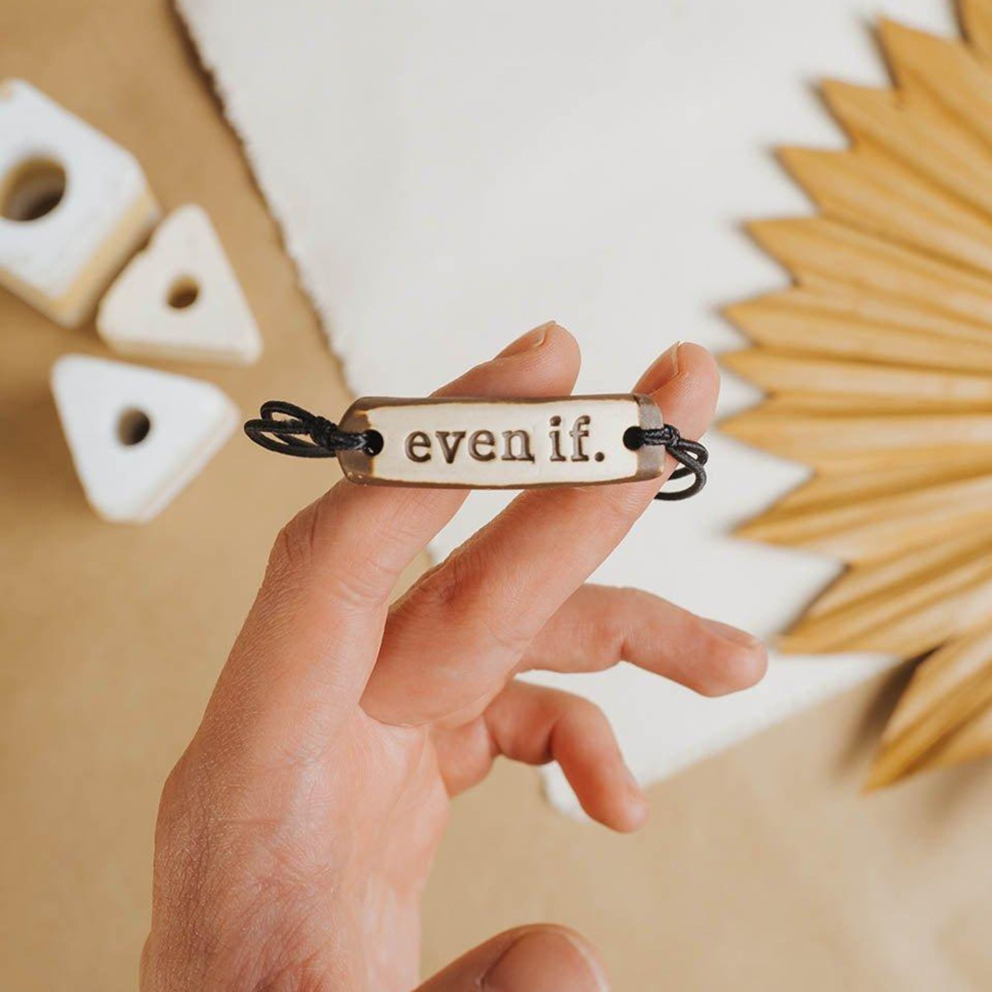 Create your Own Original Clay Bracelet