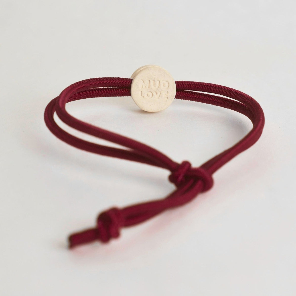 Tap-to-Phone Bracelets on Active Bungee - Clay Circle