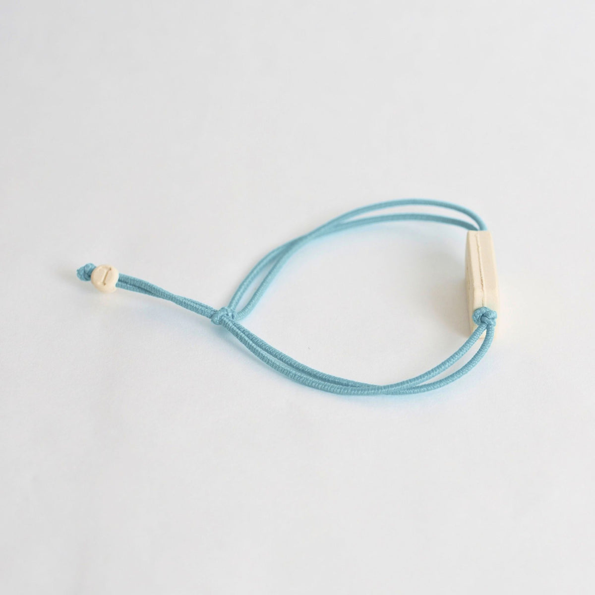 Tap-to-Phone Bracelets on Lite Bungee - Clay Rectangle