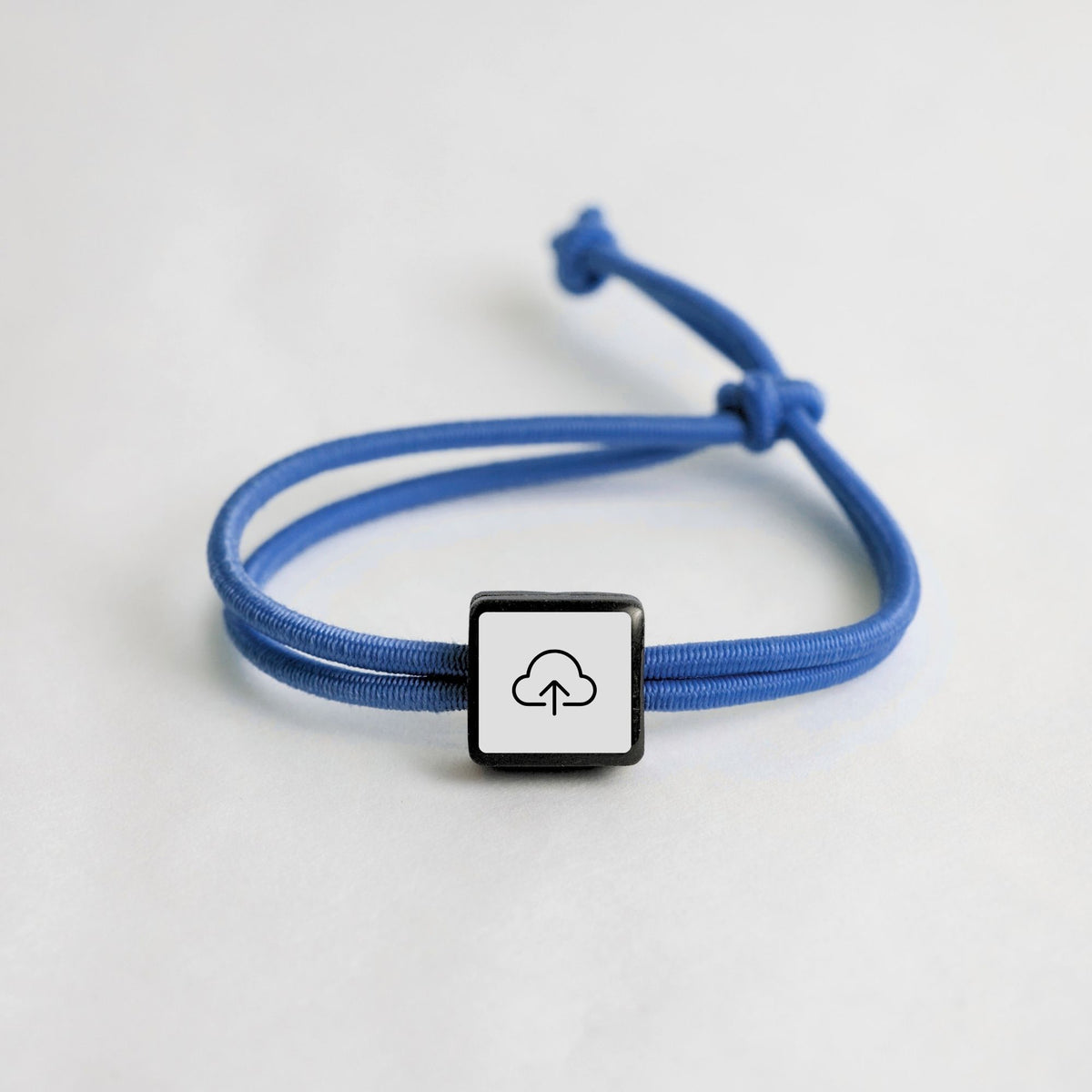 Tap-to-Phone Bracelets on Active Bungee - Clay Square
