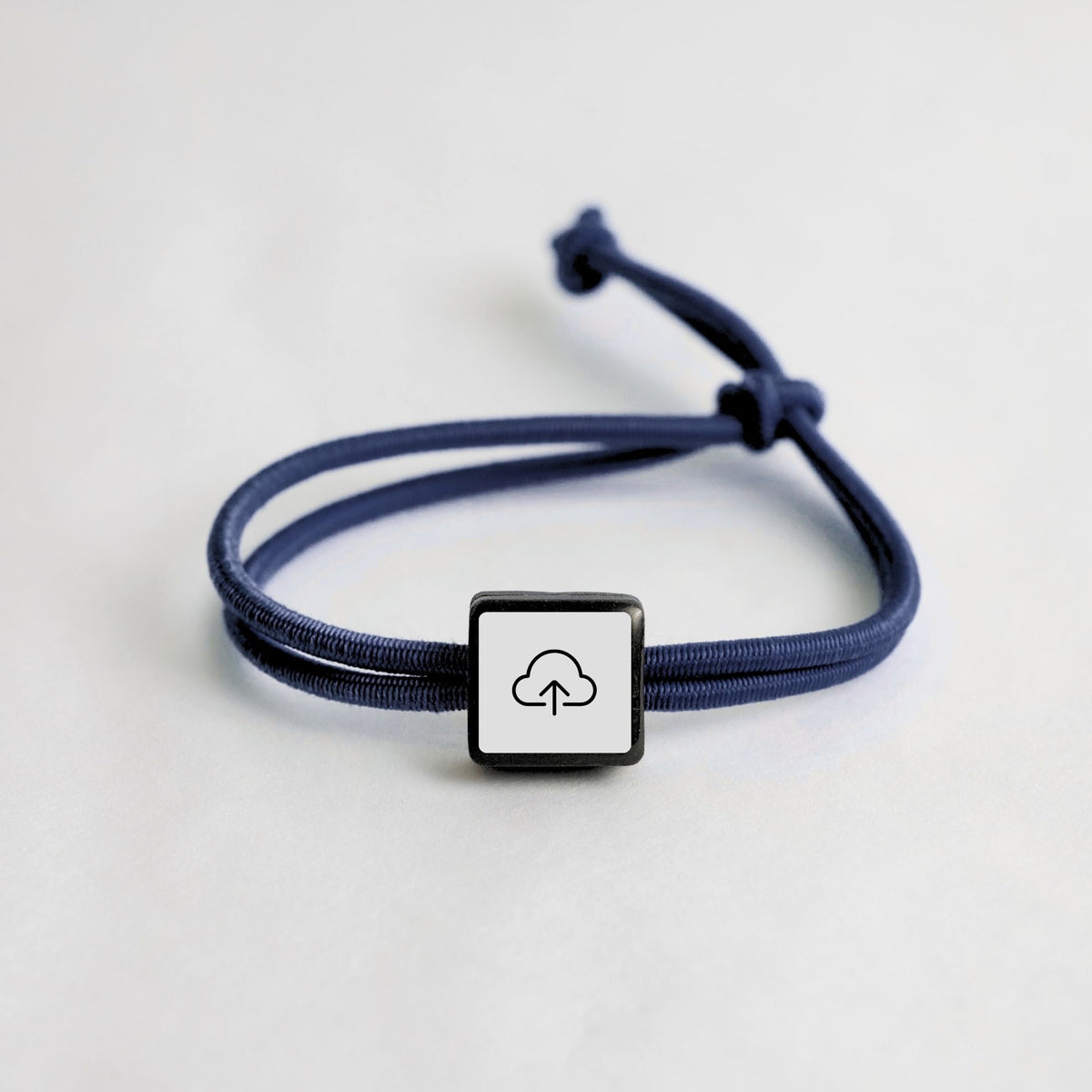 Tap-to-Phone Bracelets on Active Bungee - Clay Square
