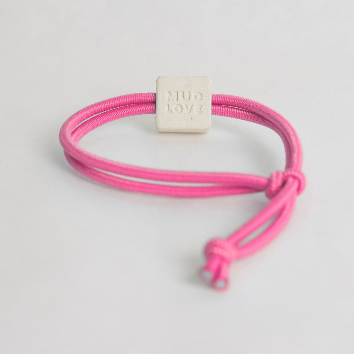 Tap-to-Phone Bracelets on Active Bungee - Clay Square