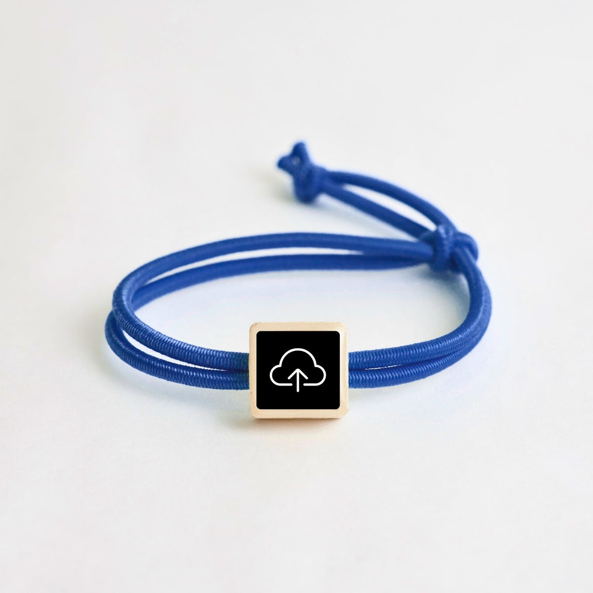 Tap-to-Phone Bracelets on Active Bungee - Clay Square