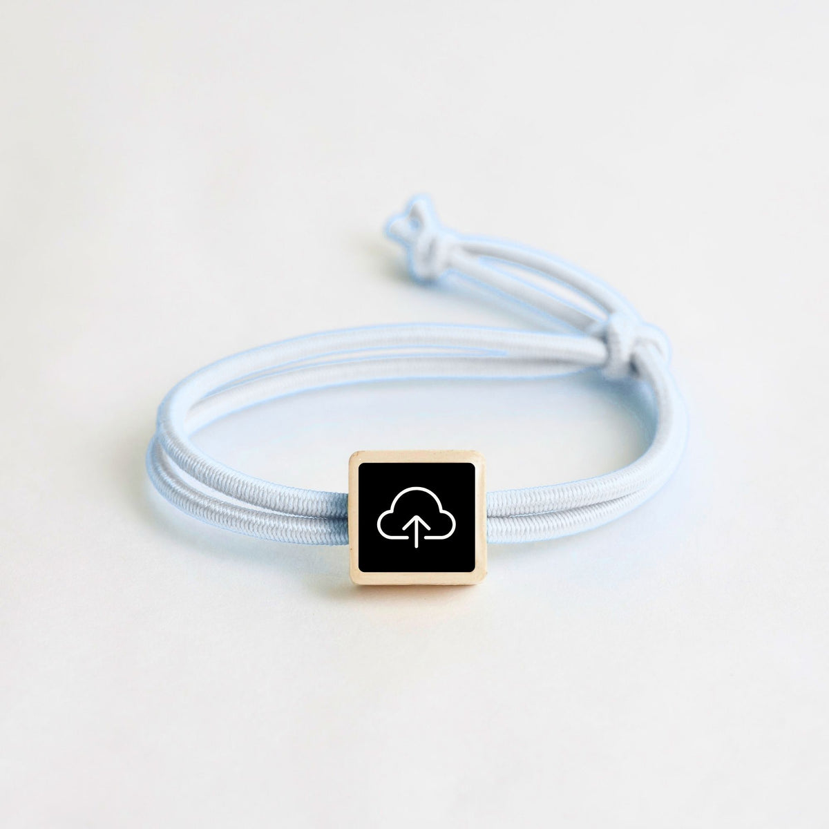 Tap-to-Phone Bracelets on Active Bungee - Clay Square