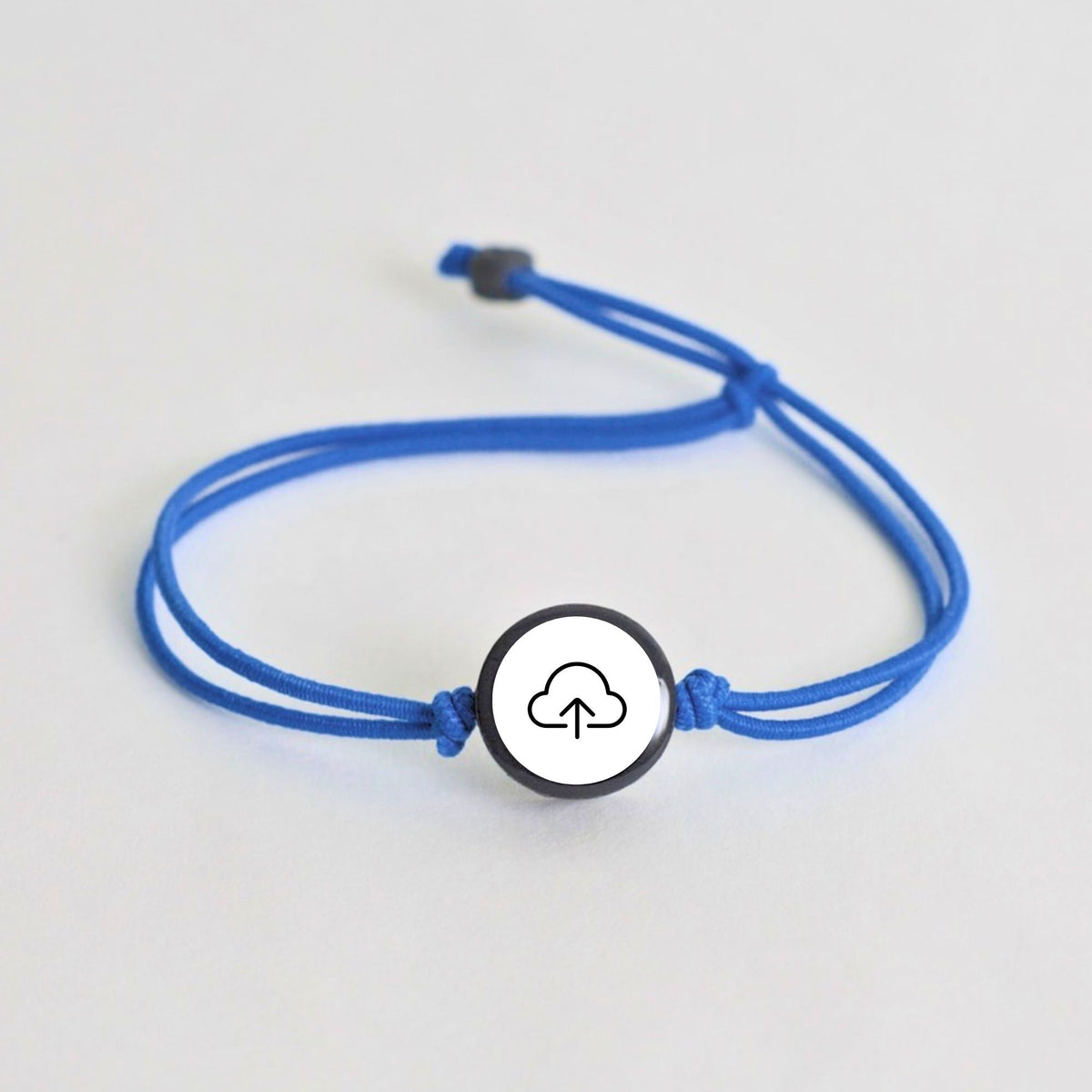 Tap-to-Phone Bracelets on Lite Bungee - Clay Circle
