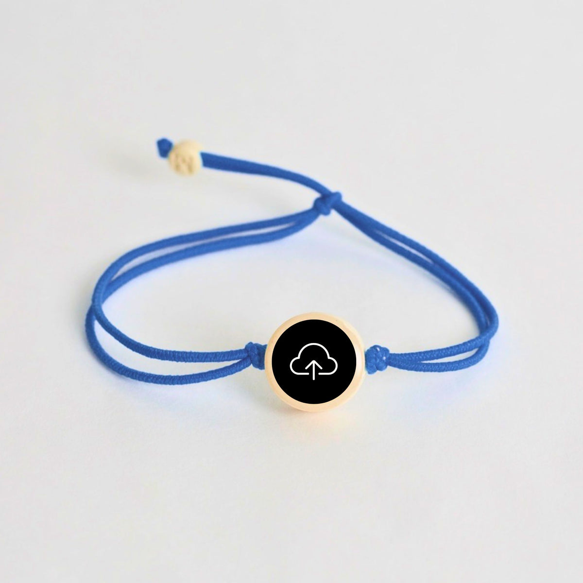 Tap-to-Phone Bracelets on Lite Bungee - Clay Circle