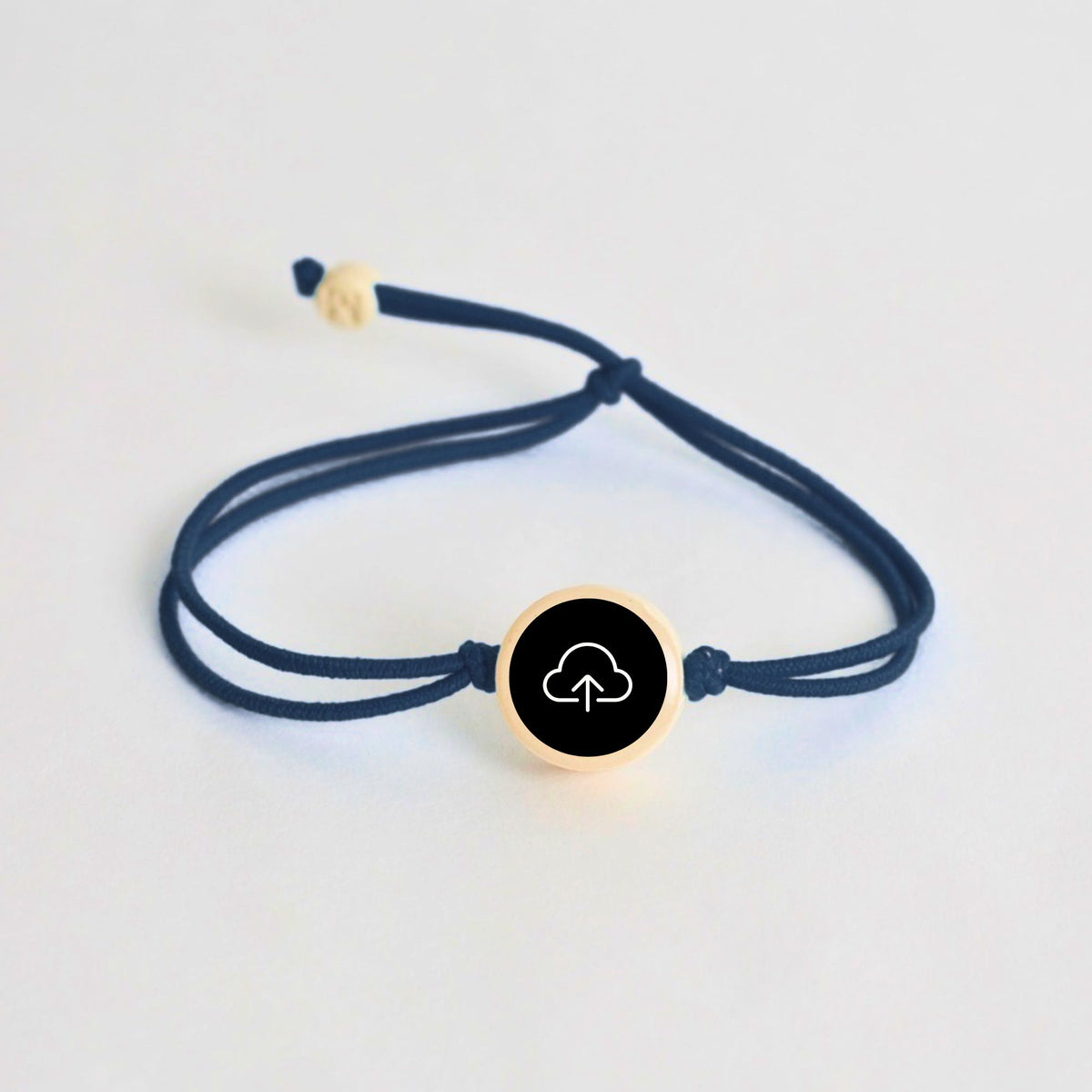 Tap-to-Phone Bracelets on Lite Bungee - Clay Circle