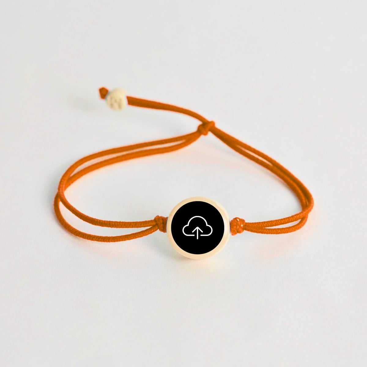 Tap-to-Phone Bracelets on Lite Bungee - Clay Circle