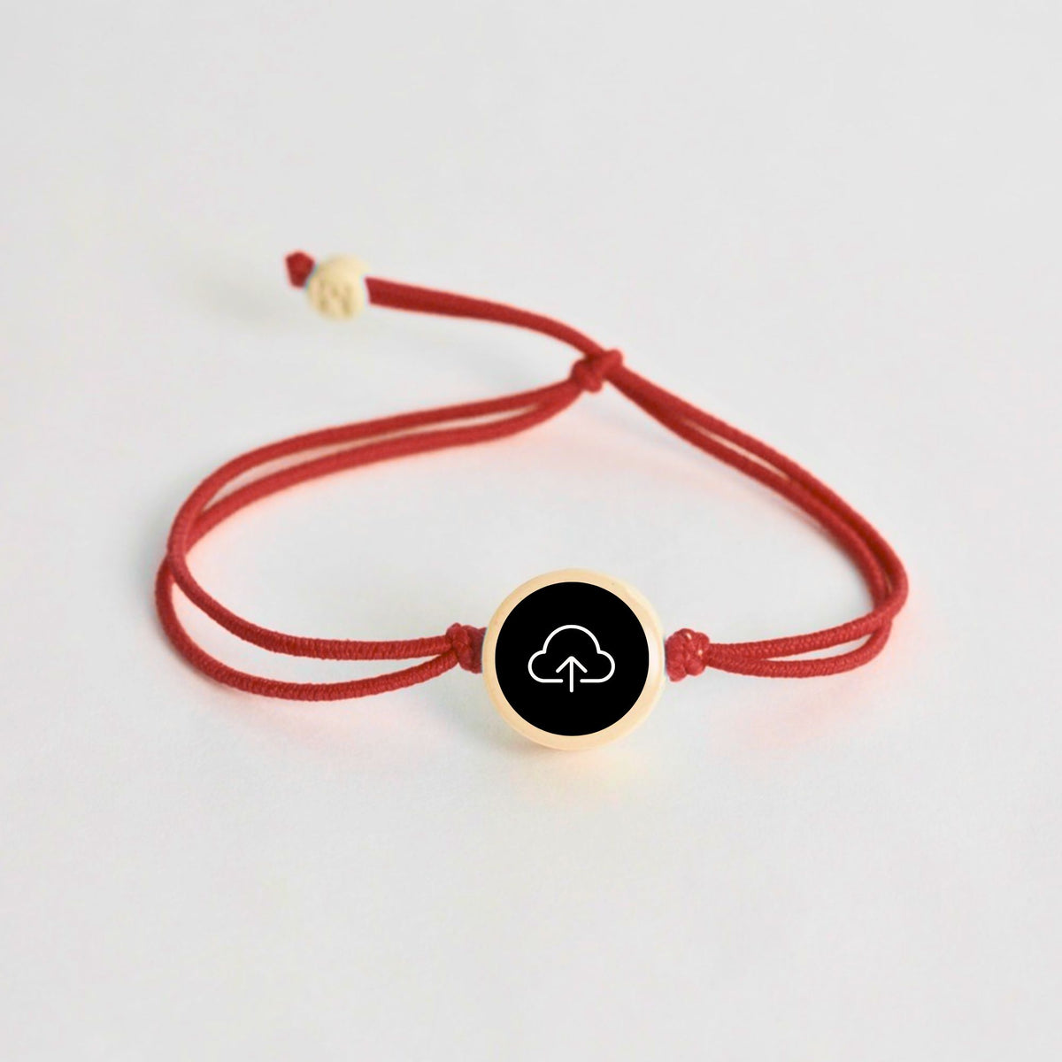 Tap-to-Phone Bracelets on Lite Bungee - Clay Circle