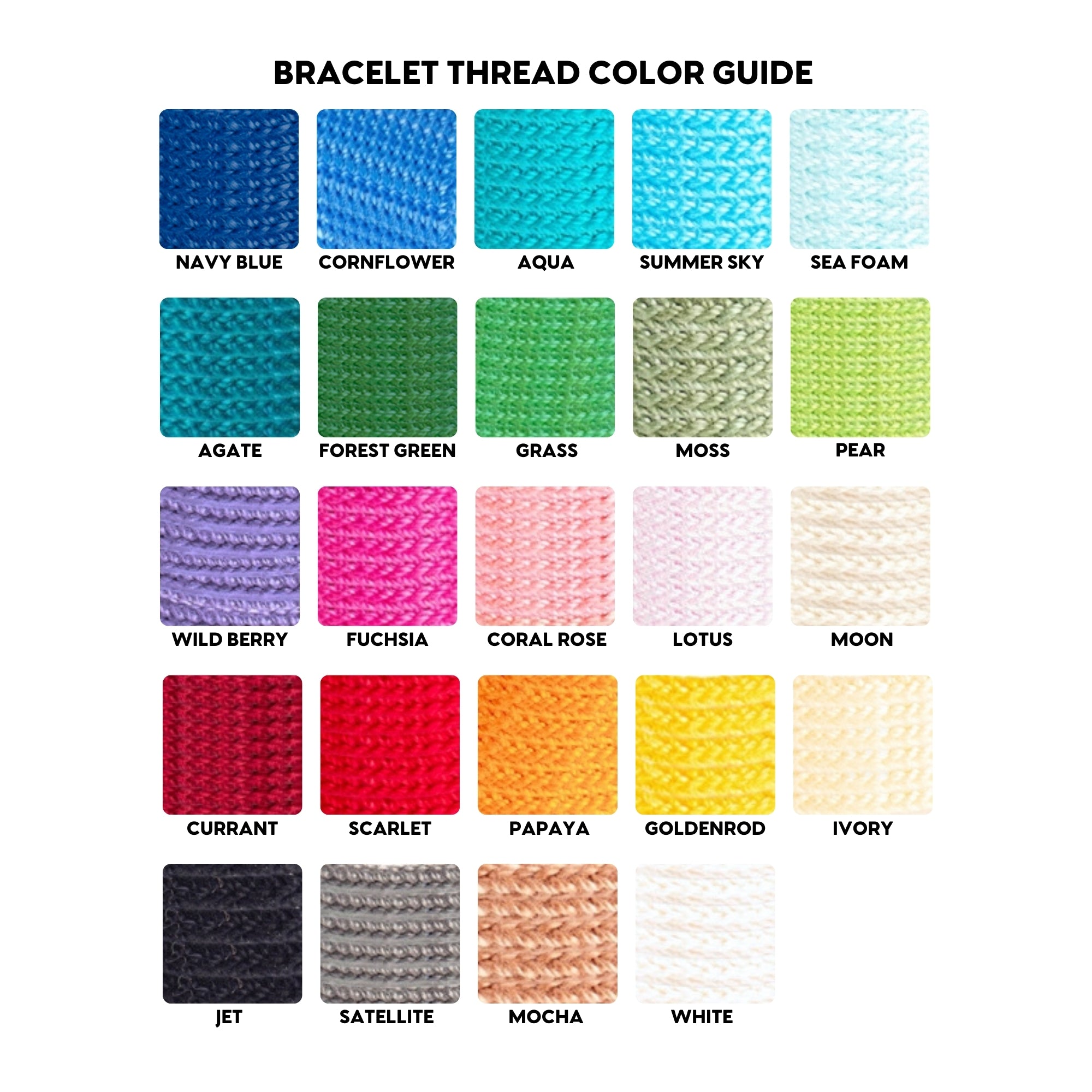 Custom Beacon Smart Product - Woven Bracelets - BULK – MudLOVE
