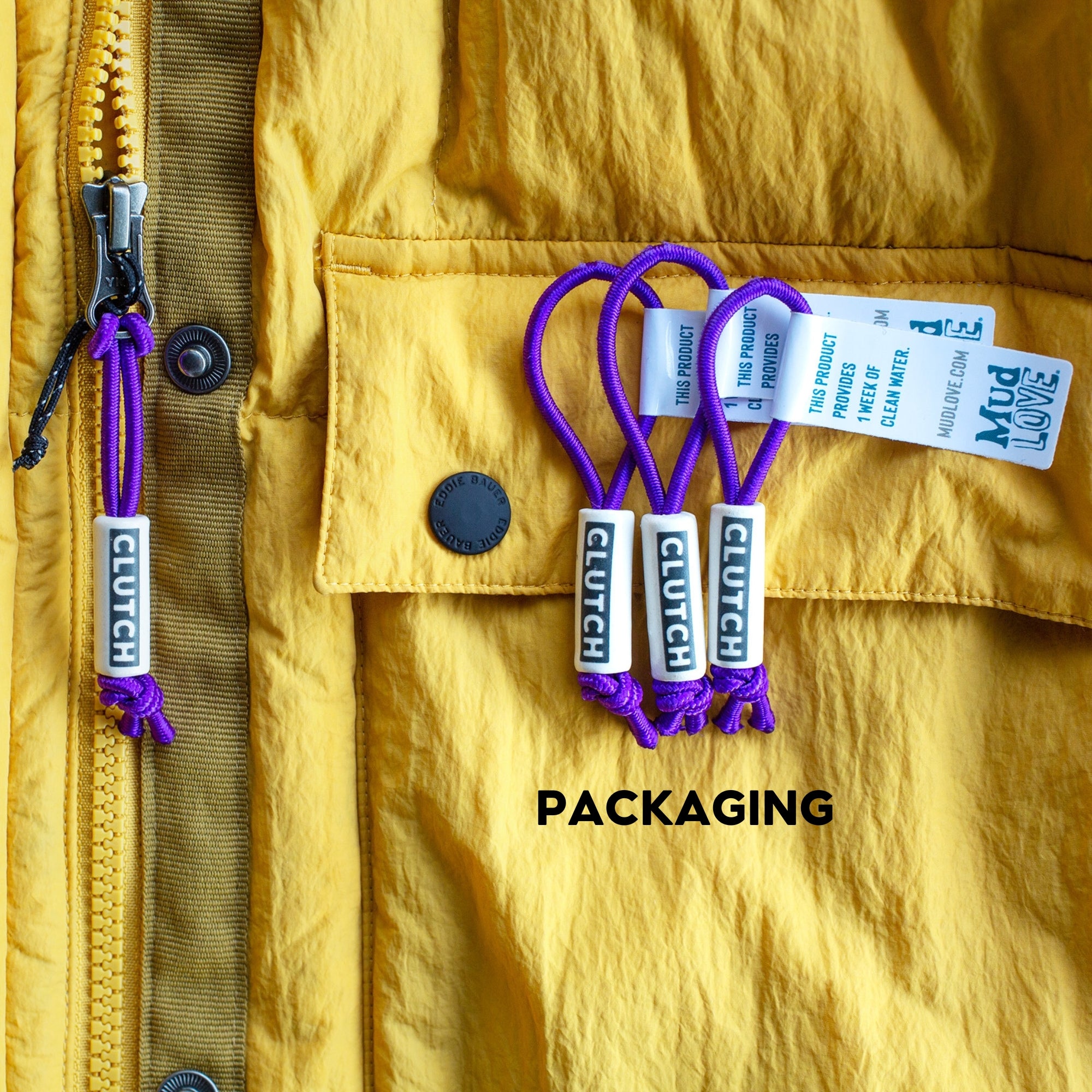 Custom Active Zipper Tags BULK MudLOVE