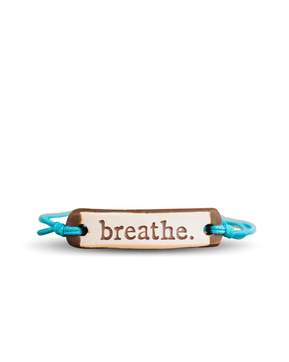 breathe. Original Bracelet - MudLOVE
