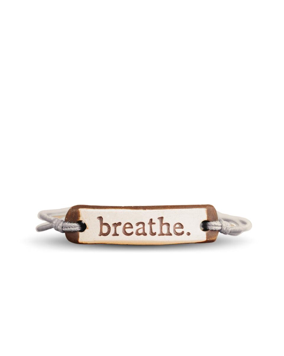 breathe. Original Bracelet - MudLOVE