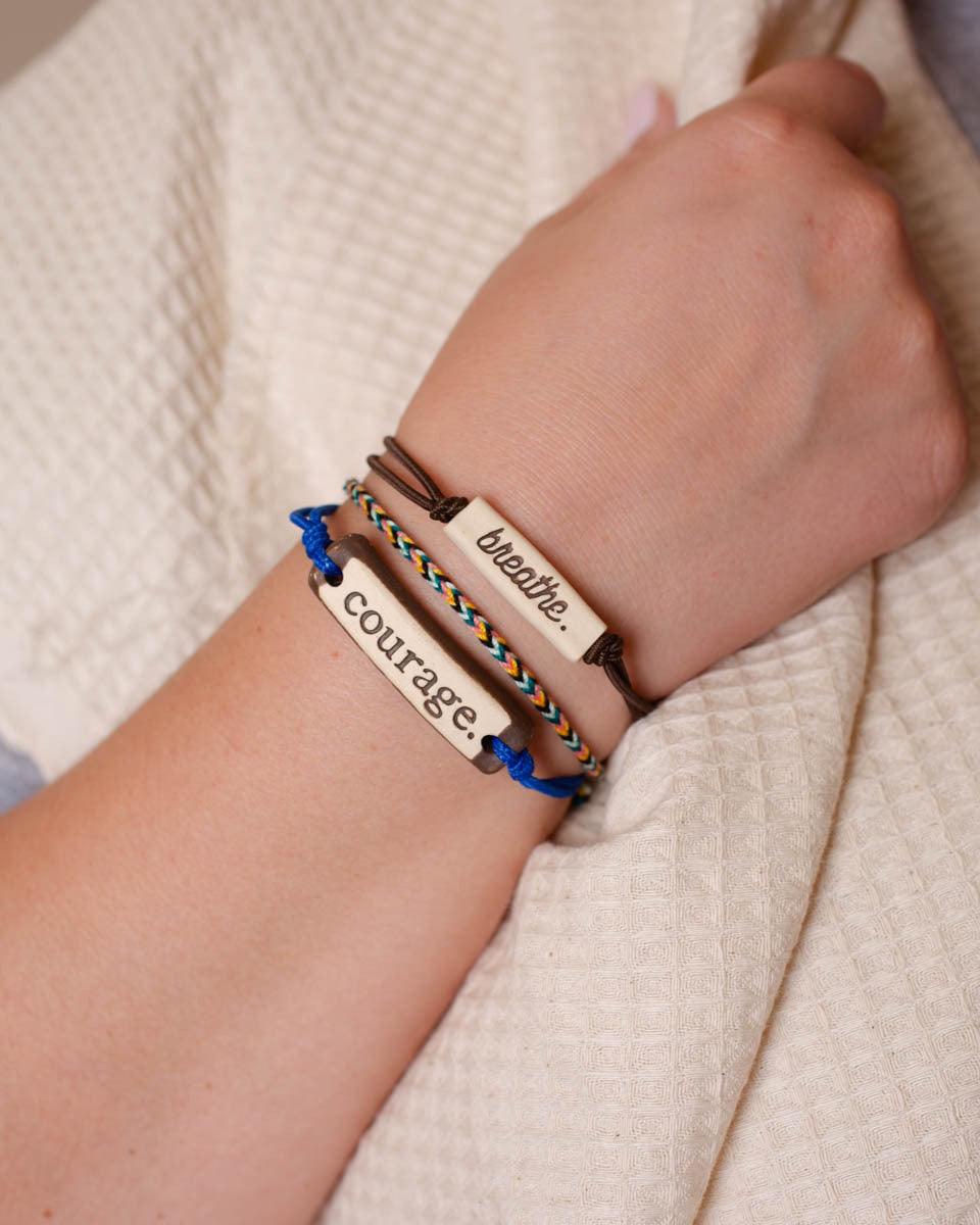 courage. Original Bracelet - MudLOVE