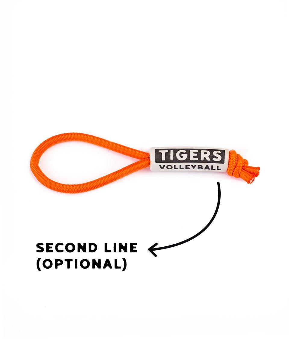 Custom Active Zipper Tags BULK MudLOVE